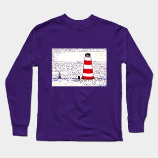 Two Lighthouses Long Sleeve T-Shirt